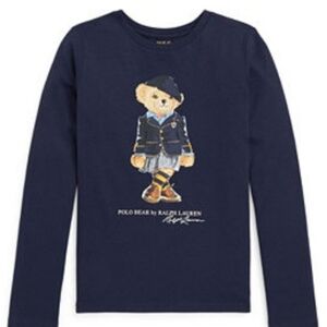 Polo Ralph Lauren Long Sleeve Girls Tee